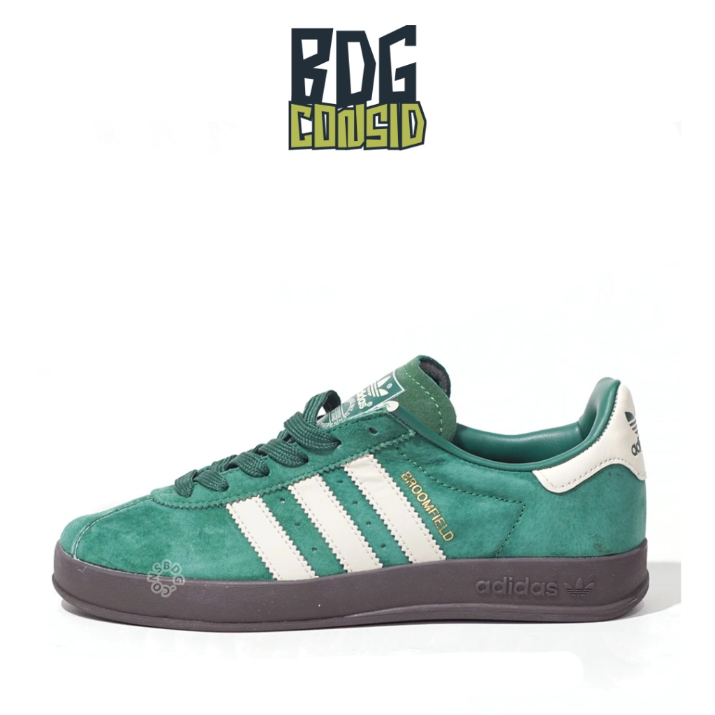 Sepatu Sneakers Pria Adidas Broomfield Green Gum