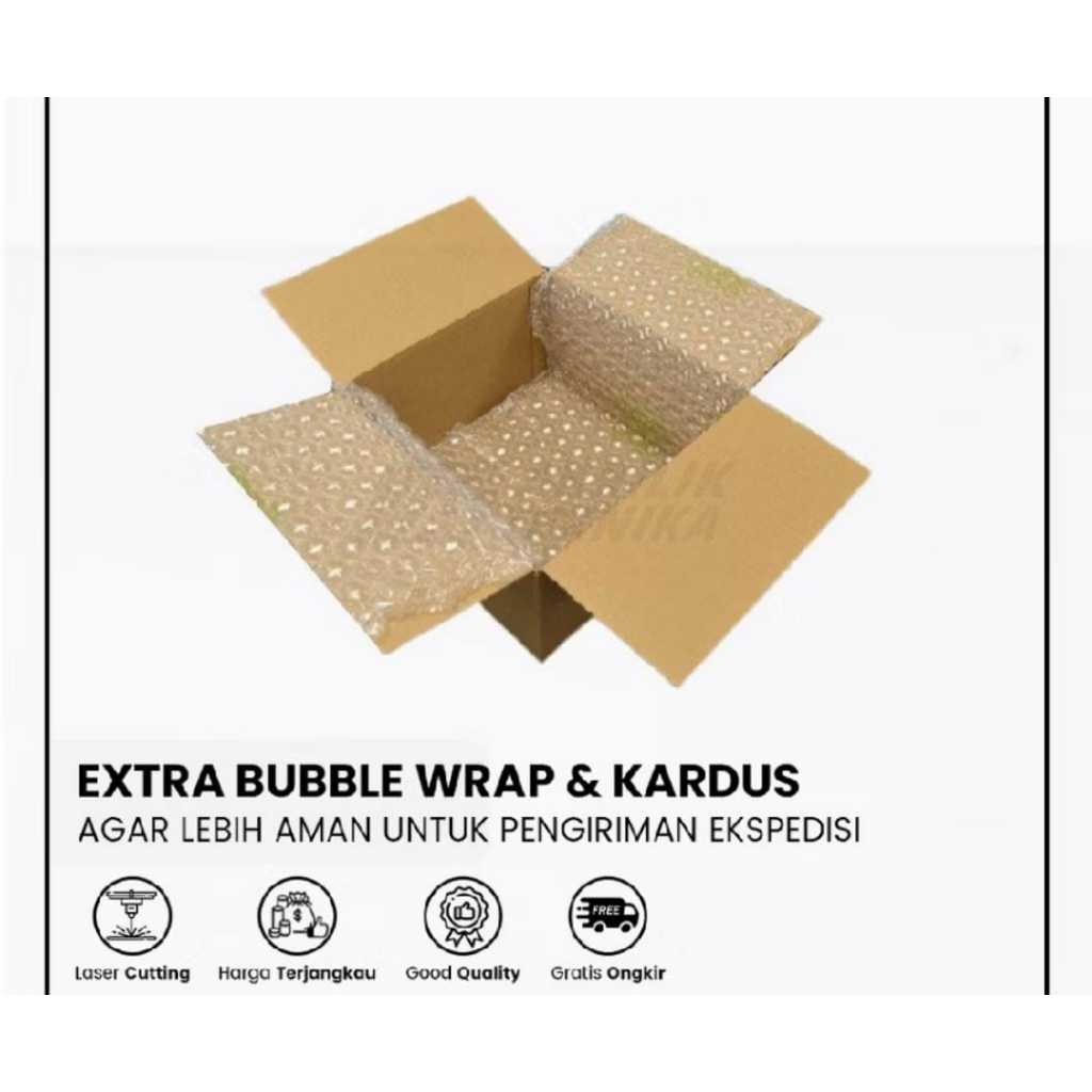 

Kardus Packing / dus Tambahan Packing + Buble Wrap