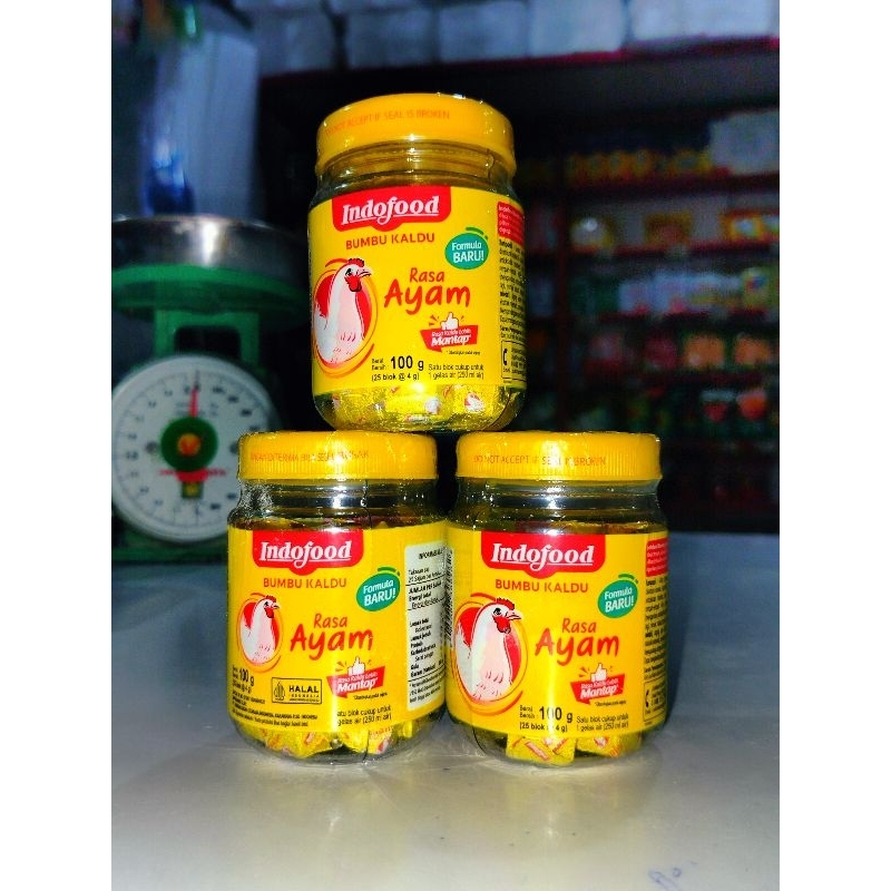 

KALDU AYAM INDOFOOD 100gr (4gr x 25 blok)