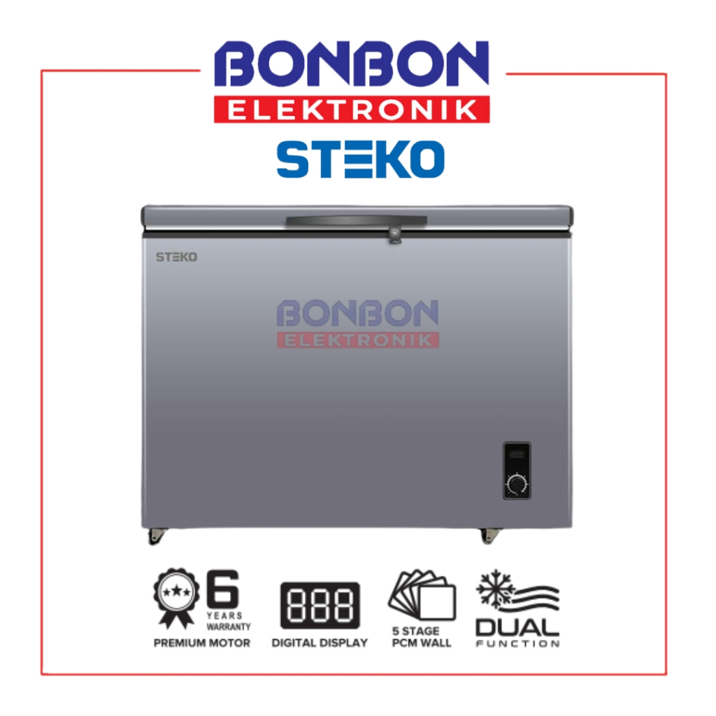 Steko Chest Freezer 330L BF 330 RS / BF-330RS / Cooler Box BF330RS