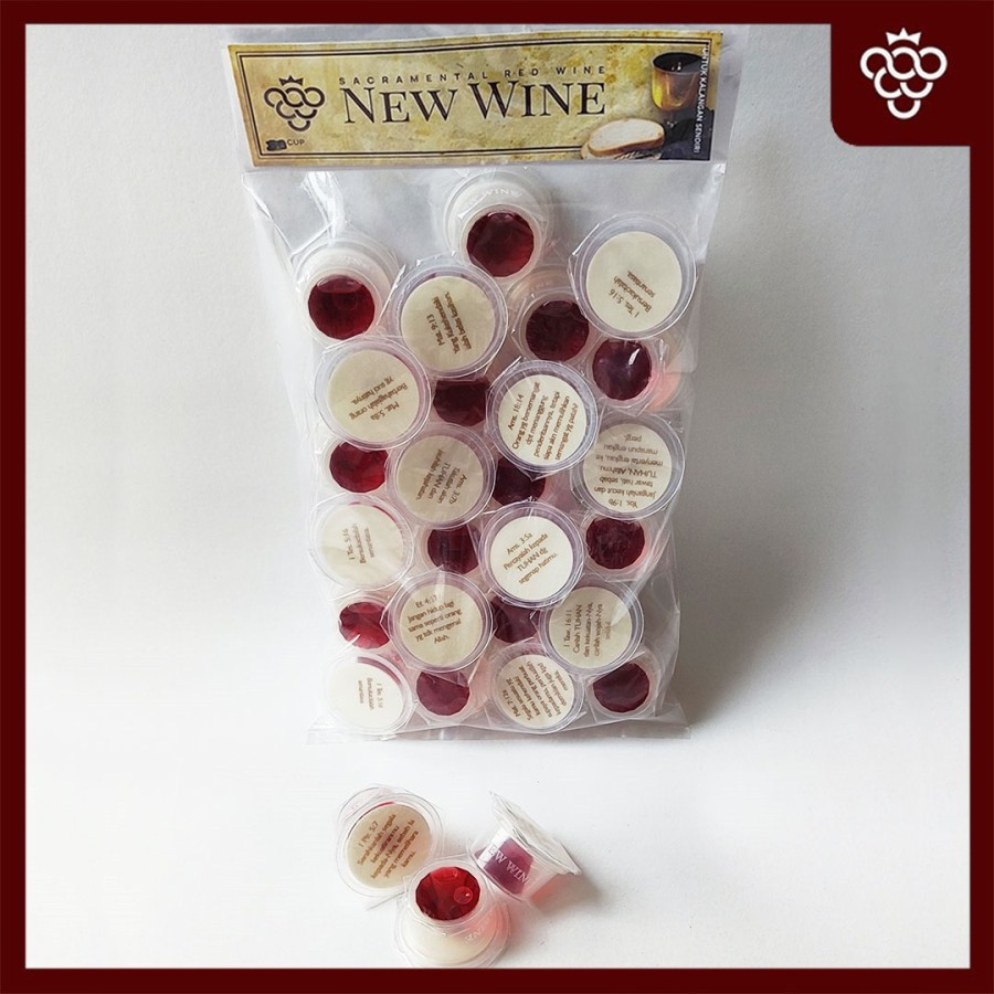 

Paket Eksklusif Anggur Perjamuan Kudus + Hosti Ayat Besar - isi 25B