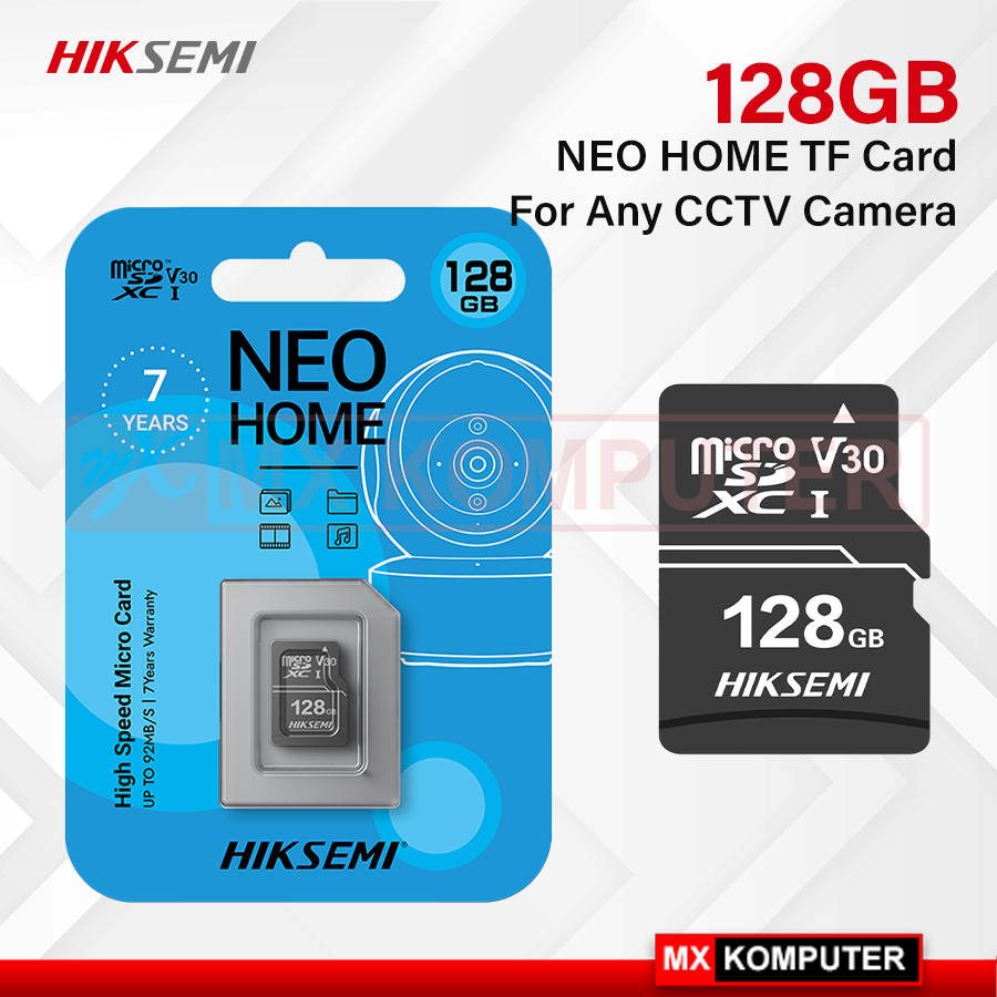 MicroSD Memory Card Hiksemi CCTV 128GB