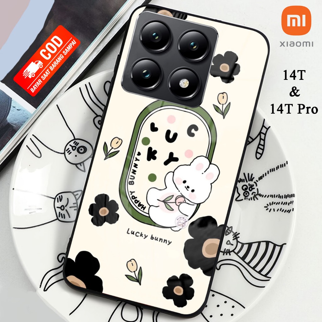 Softcase Kaca XIAOMI 14T & XIAOMI 14T PRO  - Case Handphone XIAOMI 14T & XIAOMI 14T PRO [T106]