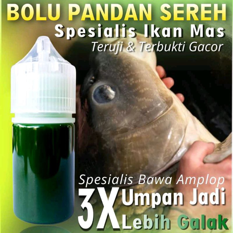 Essen Ikan Mas Premium, Esen Ikan Mas Plaing  Gacor, Essen Ikan Mas Amis Wangi Gurih, Essen Ikan Mas