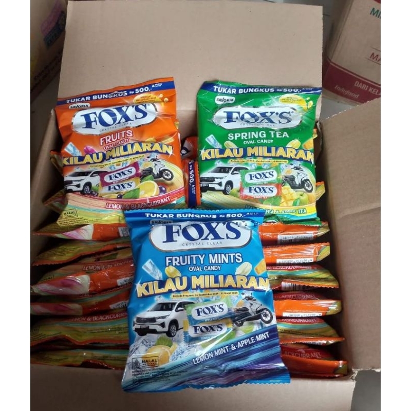 

Fox's Tukar Bungkus 500 Fruits Mili Araban Kilau