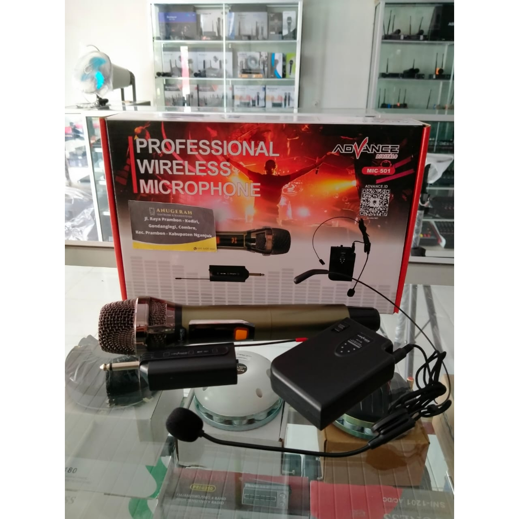 MIC WIRELESS ADVANCE 501 PH
