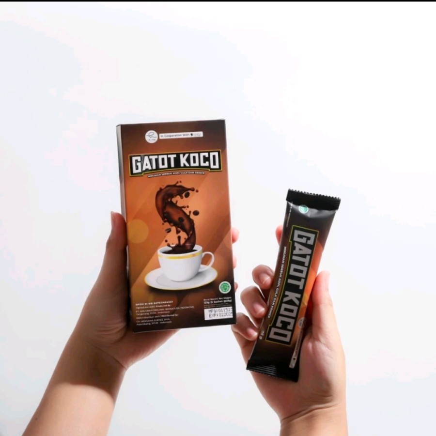 

Kopi Gatot koco Palembang by Dr.Richard Lee eceran 1 sachet