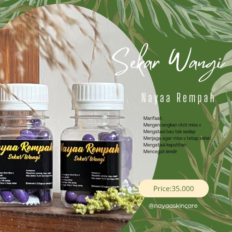 

Nayaa Rempah Sekar Wangi Mengatasi masalah mis V