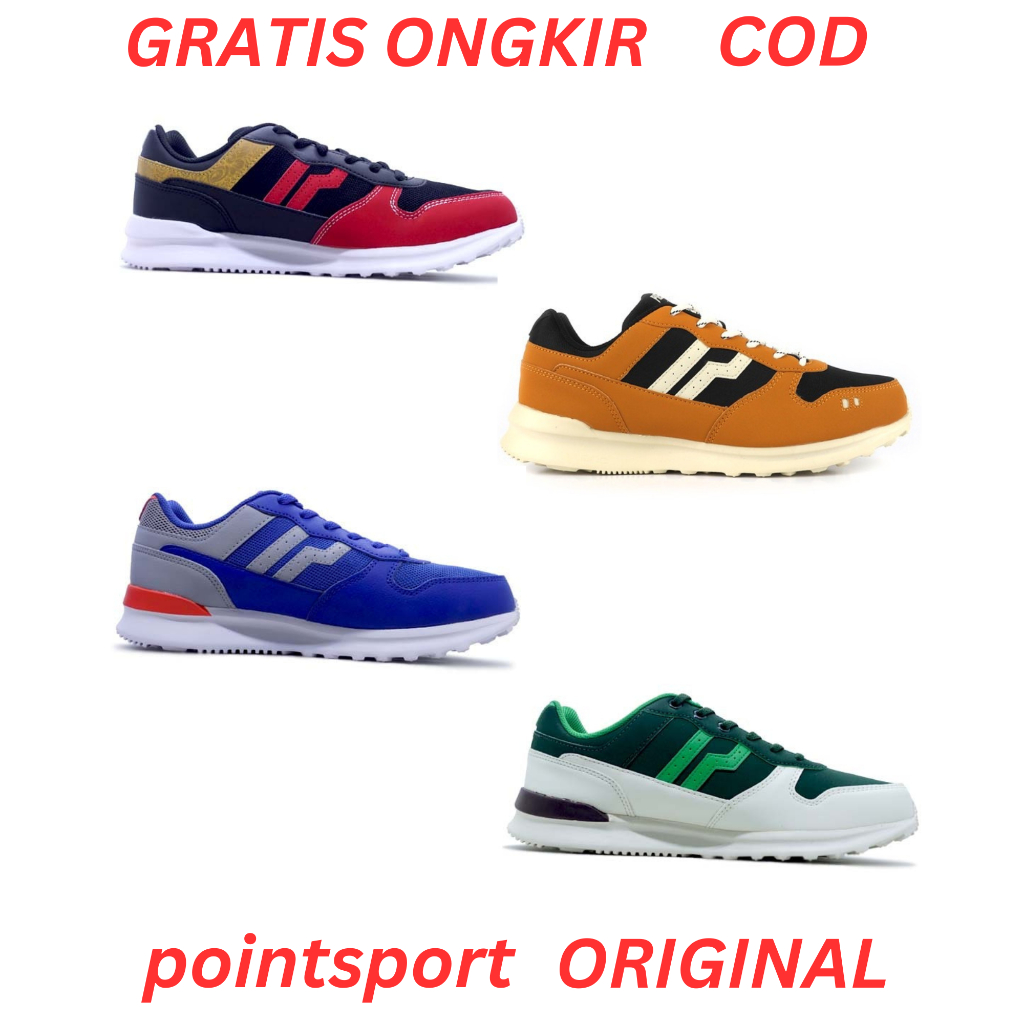 Sepatu SNEAKERS PIERO JOGGER ORIGINAL