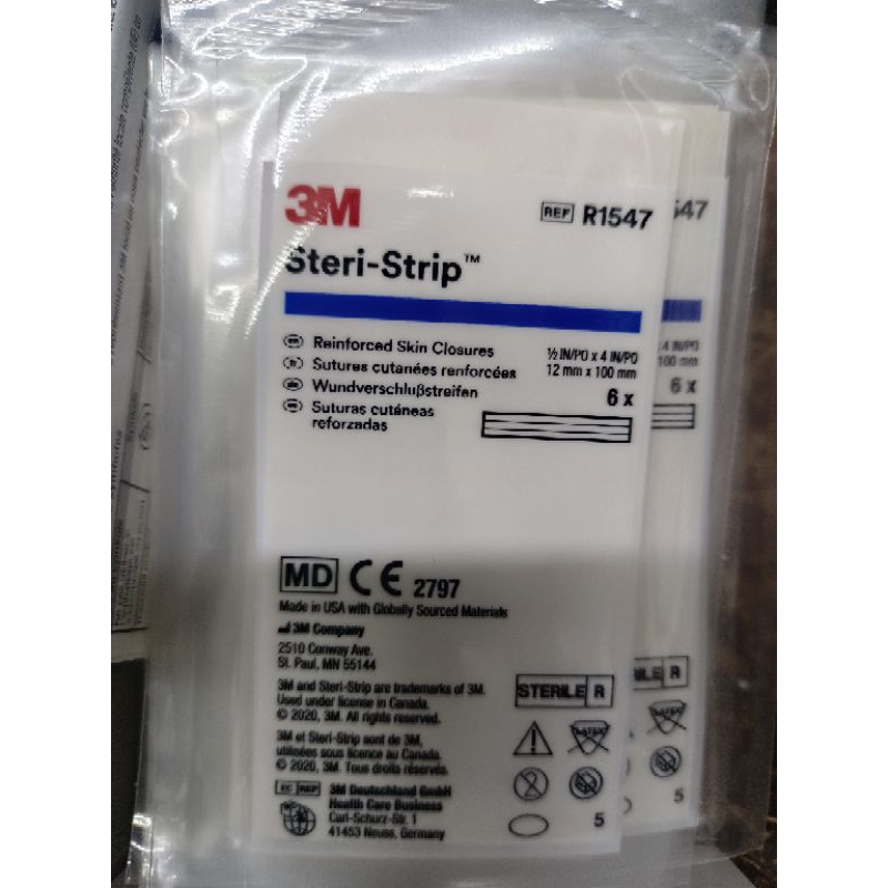 3M Steri-Strip Reinforced Skin Closures R1547