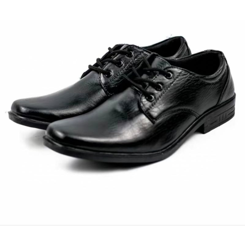 SEPATU RESMI KANTOR HITAM SEKOLAH PRIA KEREN
