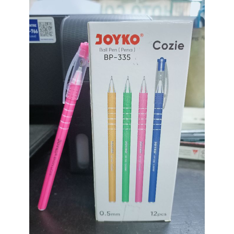 

Joyko Cozie Ball Pen BP-335 Pena 0.5mm MURAH UNTUK SEKOLAH KANTOR ALAT TULIS SATUAN LUSINAN
