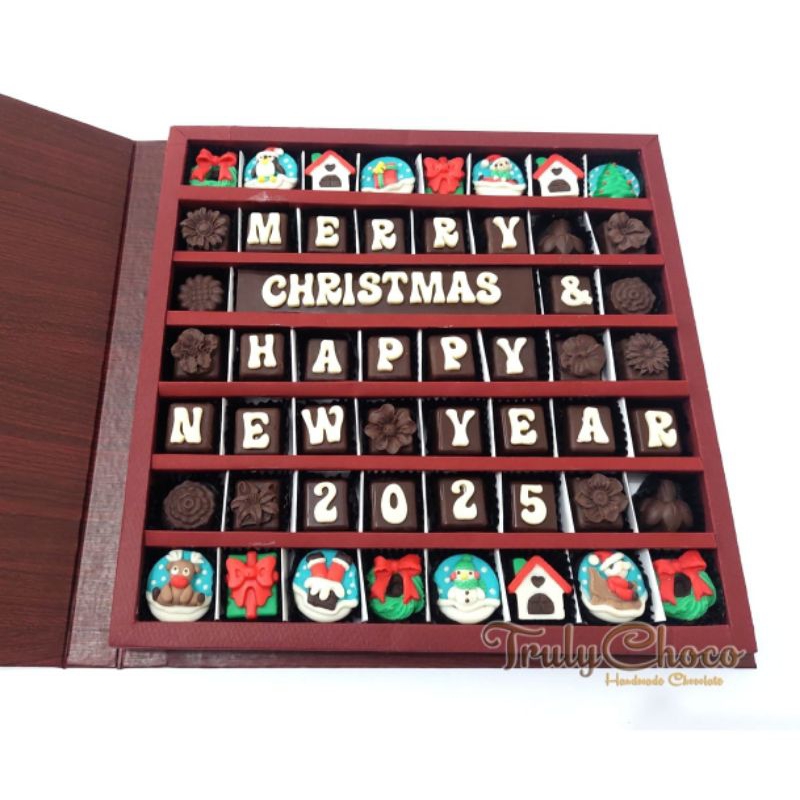 

Hampers kado natal special 2024 coklat trulychoco EG56 xmas