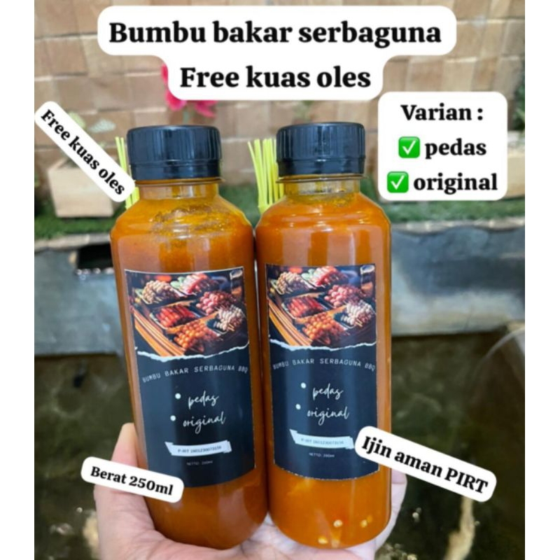 

Bumbu rujak,,oles daging dan bumbu jagung bakar 250 ml