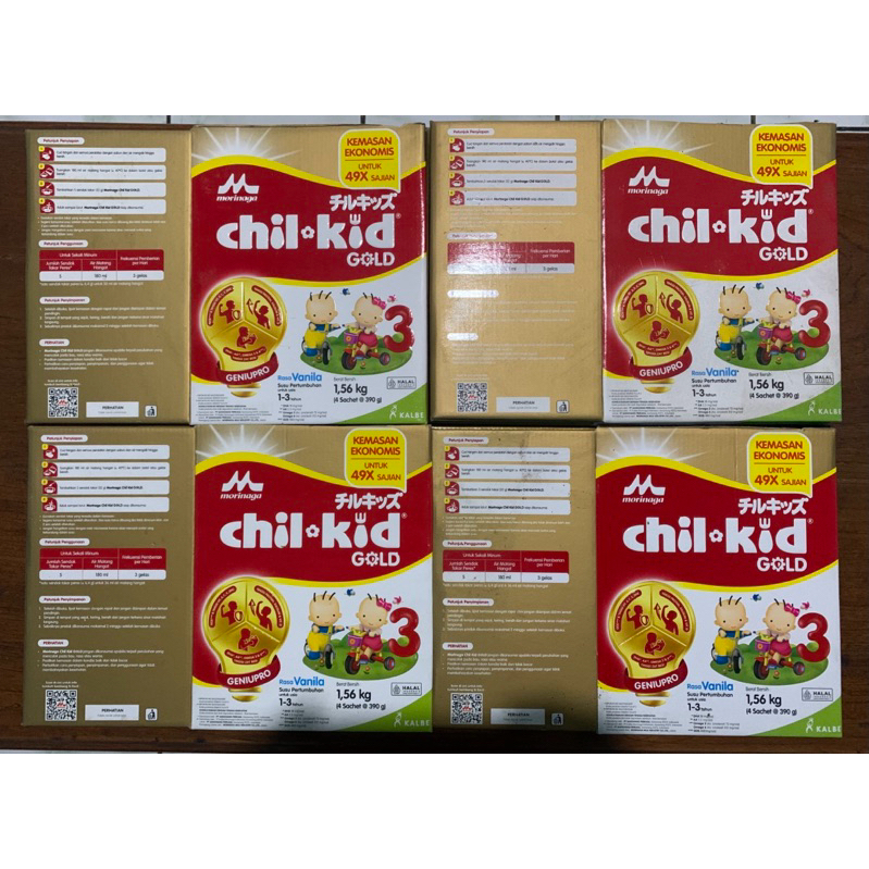 

kardus susu chil kid (bekas) 390g