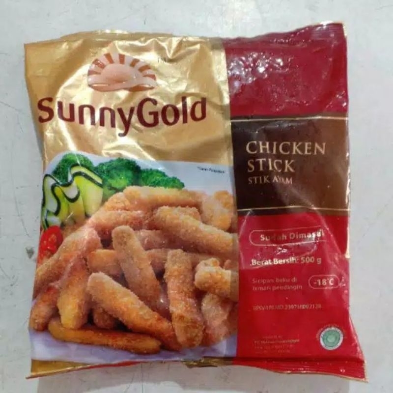 

Sunny Gold Chicken Nugget Stick 500 Gram
