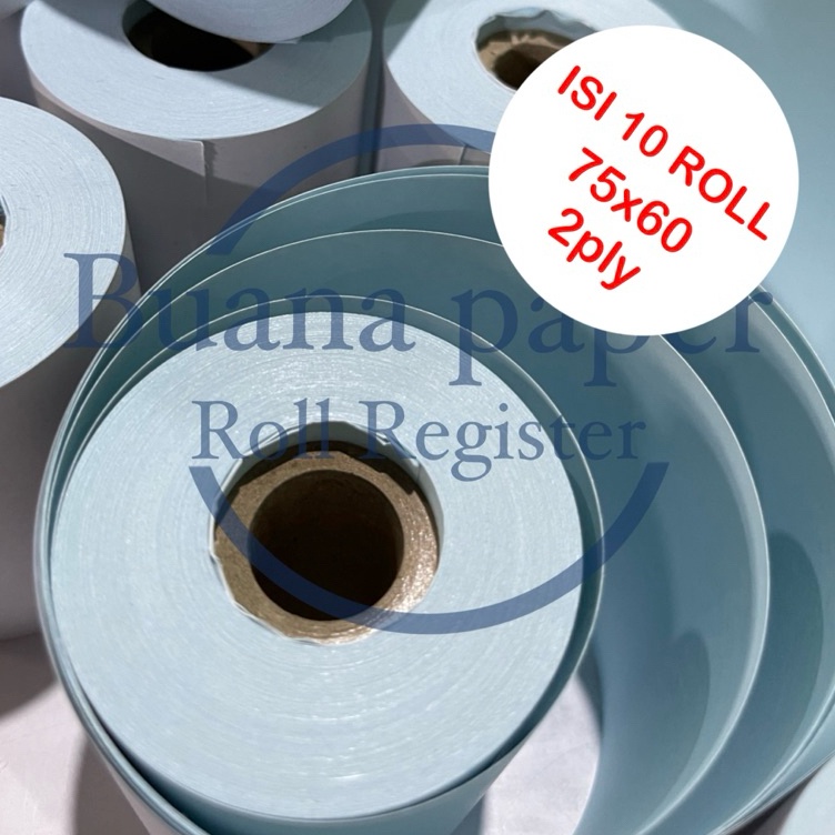

KODE SKZIN Ncr 2ply 75x6 1pack isi1roll kertas kasir putih biru