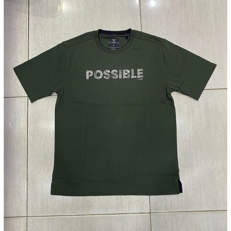 KAOS TANGAN PENDEK COWOK MERK LGS UK M-XL