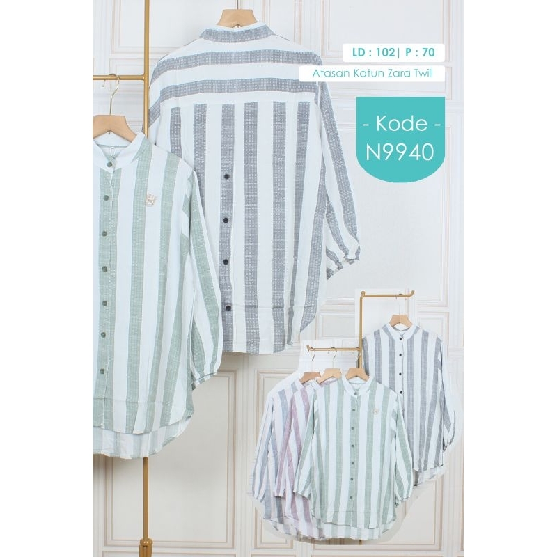 DITAKIDS ATASAN KEMEJA WANITA NATHANIAH PREMIUM