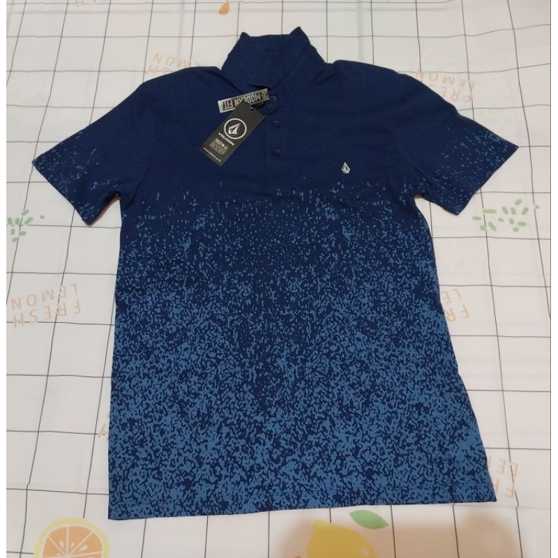 Kaos Polo Volcom MPL Trub BPT Blue Navy Kaos Volcom Originals Size S tok