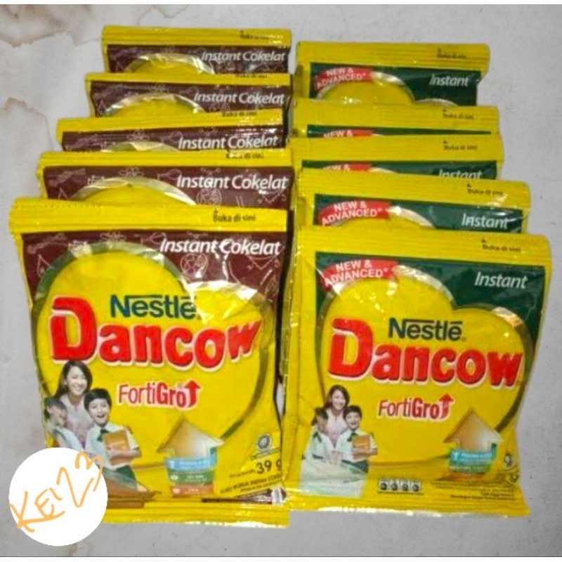 

Dancow Susu bubuk Fortigro 10 sachet/Renteng