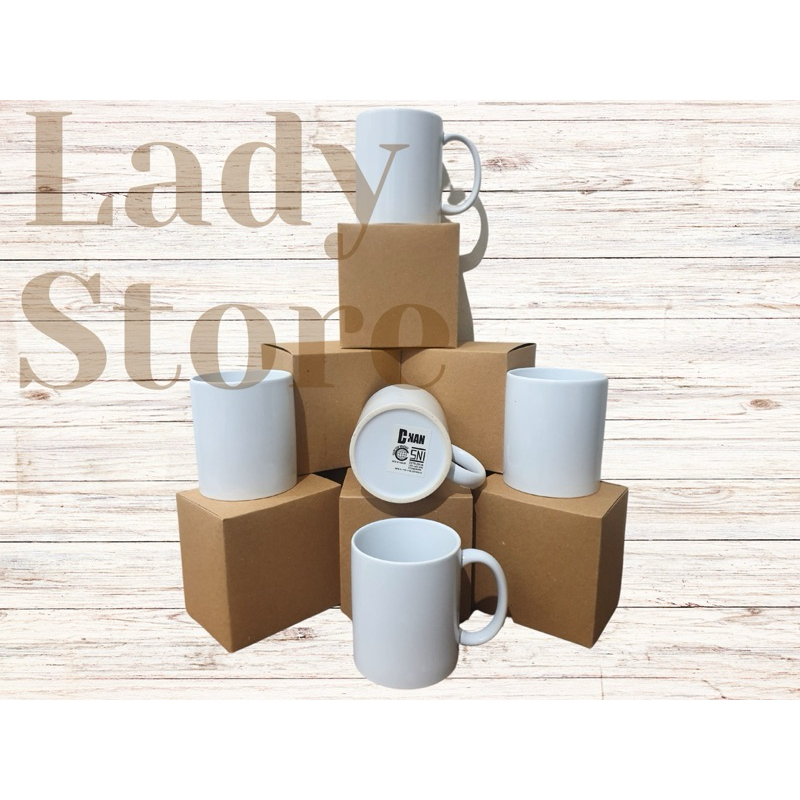 

Dus Mug Tanpa Lubang Polos Bahan Duplek 275 Gsm ( Box dus mug souvenir )