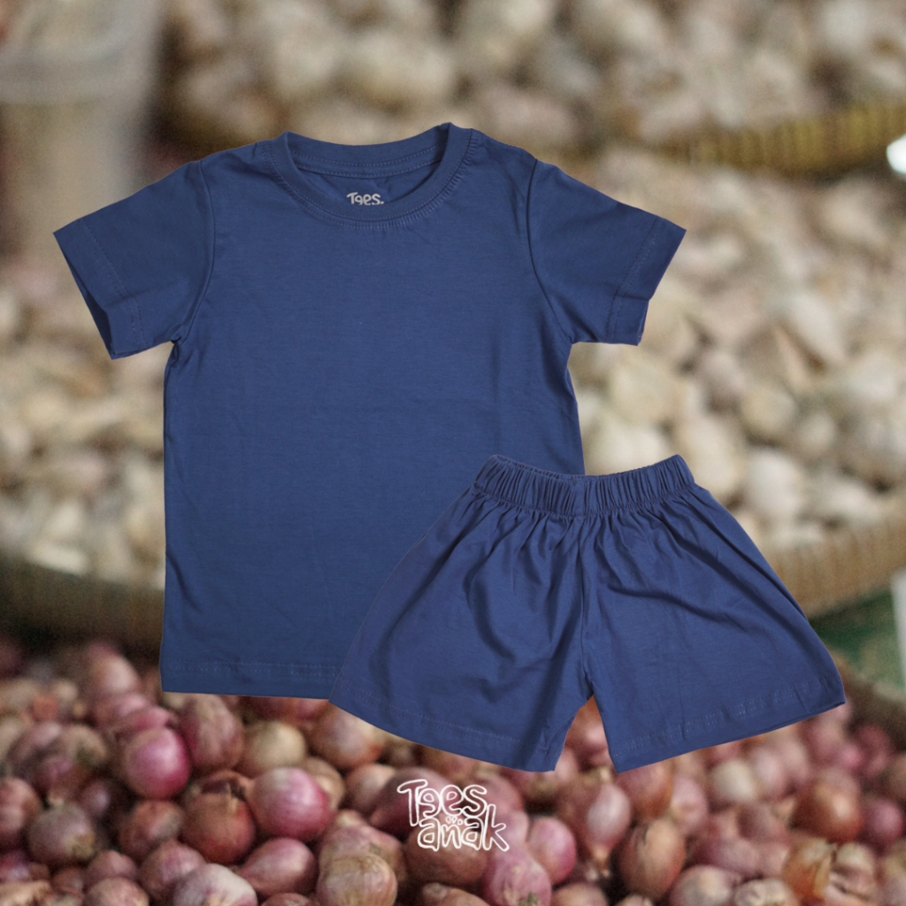 Teesanak Kaos Anak - Denim Blue