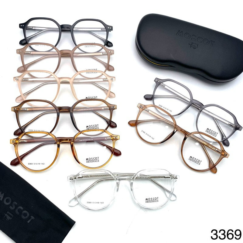 Kacamata Moscot Terbaru 3369 Size 51.19.142 Untuk Cowok Dan Cewek Bahan Premium Bestseller
