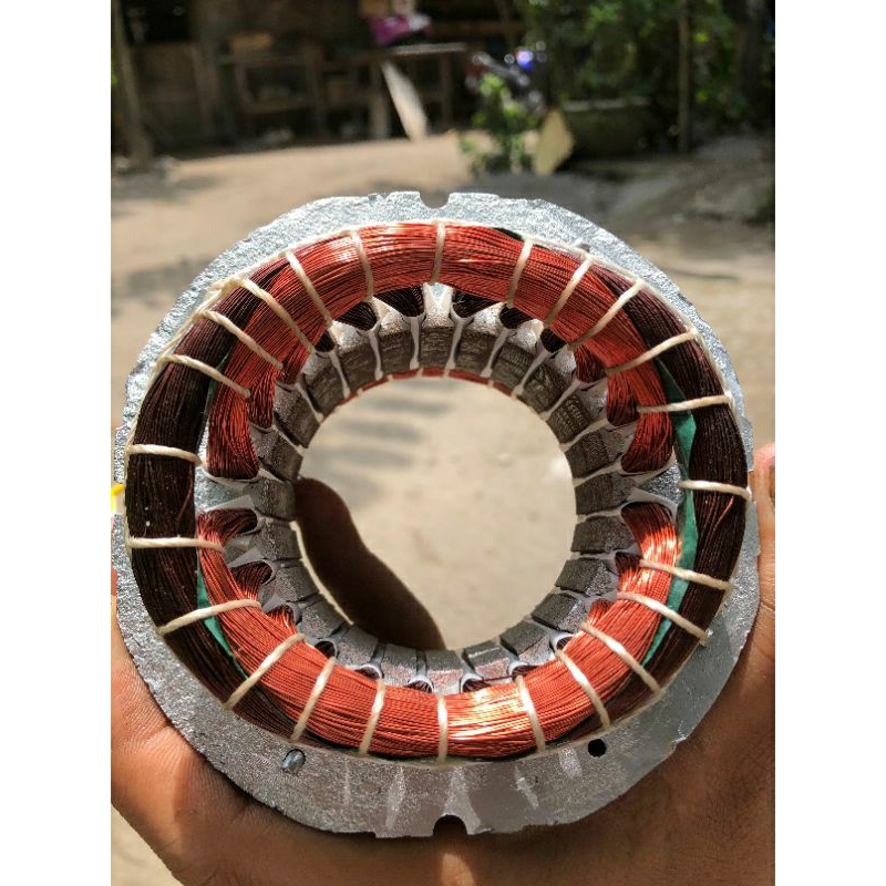 spul gulungan stator pompa air shimizu type 125/126/128/130/135 E