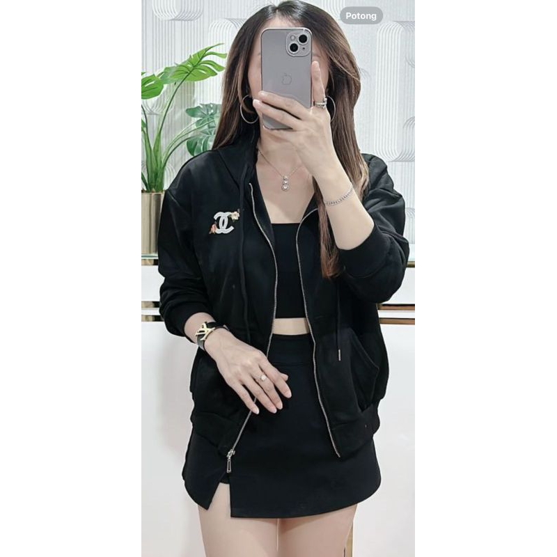 JAKET CANTIK SUEDE  TEBAL -FTQ