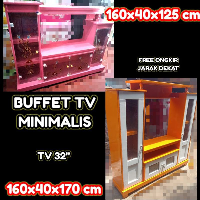 LEMARI TV MINIMALIS / BUFFET TV MINIMALIS / BUFFET PAJANGAN TV 32 INCH / LEMARI TV 32 INCH / MEJA TV