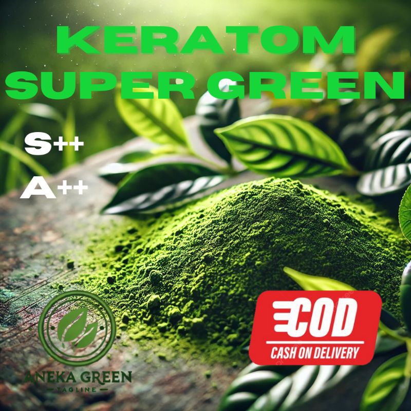 

ANEKA GREEN Powder super S+ A+ free 130gr Original 100%