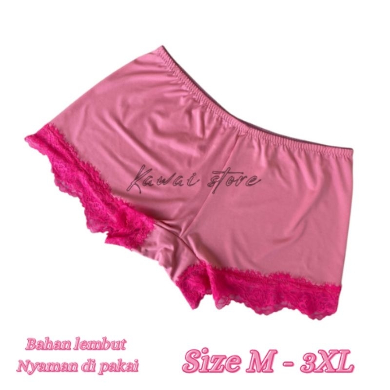 3 Pcs Celana Dalam Wanita Dewasa / CD Jupe Renda / CD Jupe Murah Meriah / CD Jupe Renda Bahan Adem