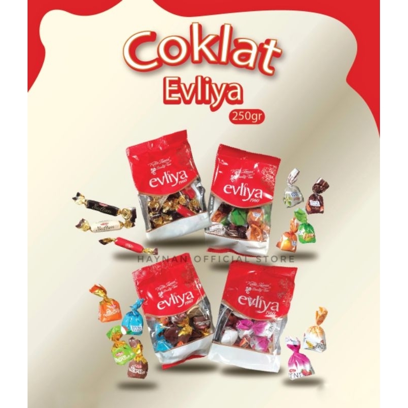 

Coklat Turki Evliya 1KG Premium Quality 100% ENAKK!!