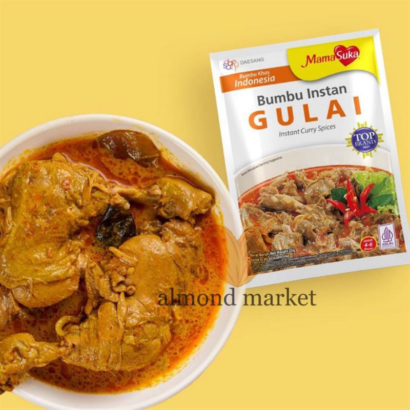 

Mamasuka Bumbu Instan Gulai 25gr x 10pcs