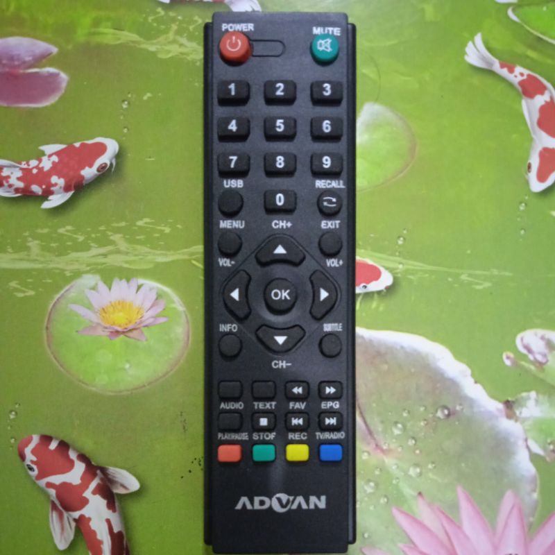 Remot tv stb  Advan set top box advan tanpa setting