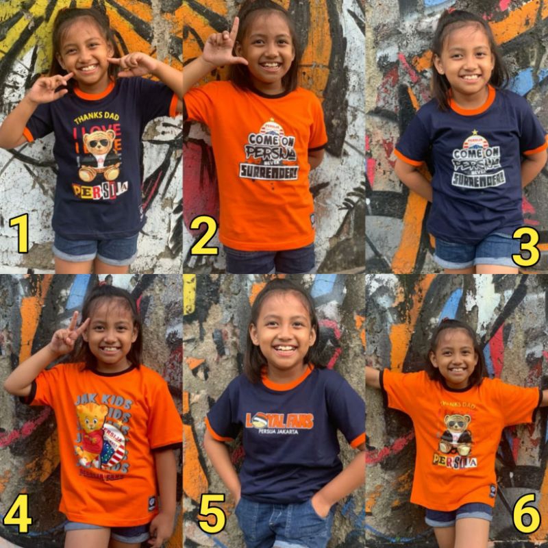 kaos anak persija