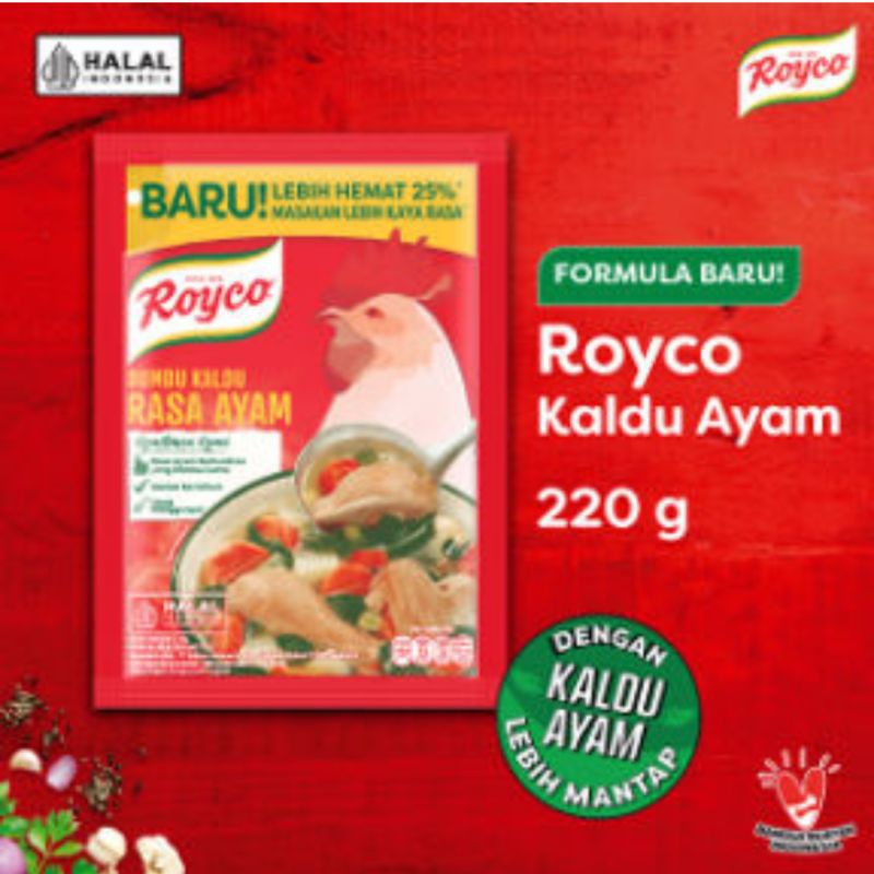 

Royco ayam dan sapi 220g