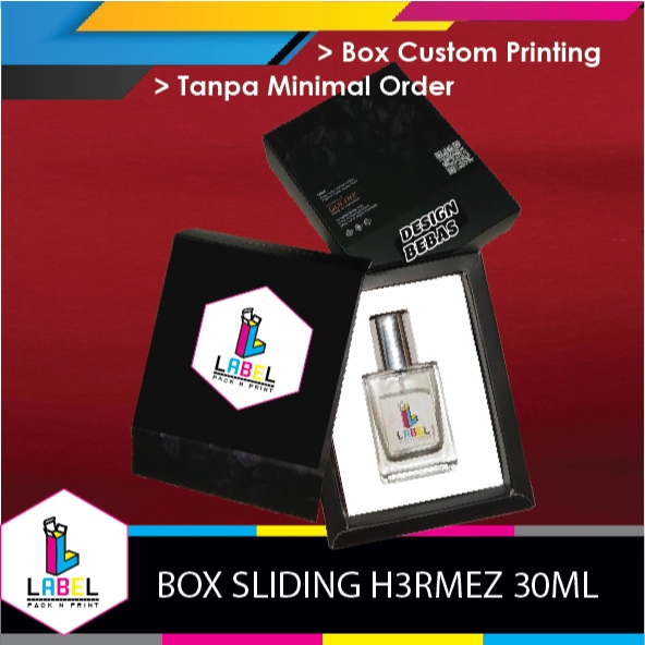 

BOX SLIDING HERMMEZ 30ML CUSTOM DESIGN COVER FULLPRINT