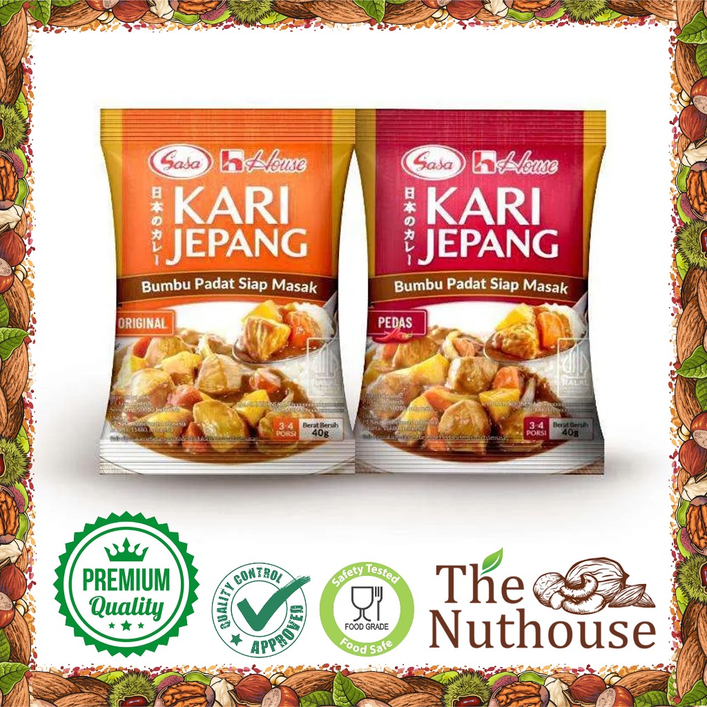 

SASA House Bumbu Kari Jepang Padat Siap Masak / Instant Japanese Curry [Rasa Original / Pedas] [Ukuran 40gr / 80gr] [HALAL]