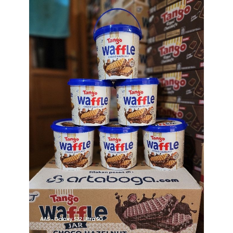 

Wafer Tango WAFFLE JAR | Netto 180gr | 1 Dus isi 6pcs