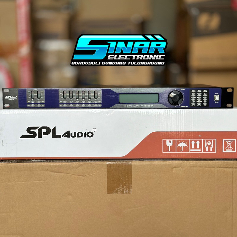 DLMS SPL Audio DP260 Management Digital Sound Processor Original