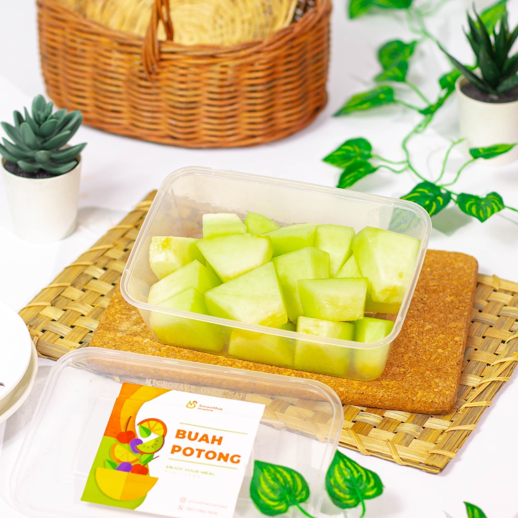 

Buah Potong Melon Smoothiemama 300g Fruit Slices Buah Potongan Container