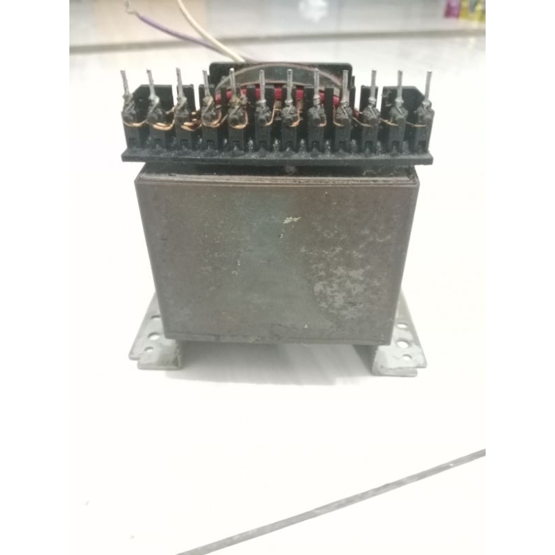 trafo bekas compo sony 5a  out  35v, 15v ct 15v, 35v plus extra