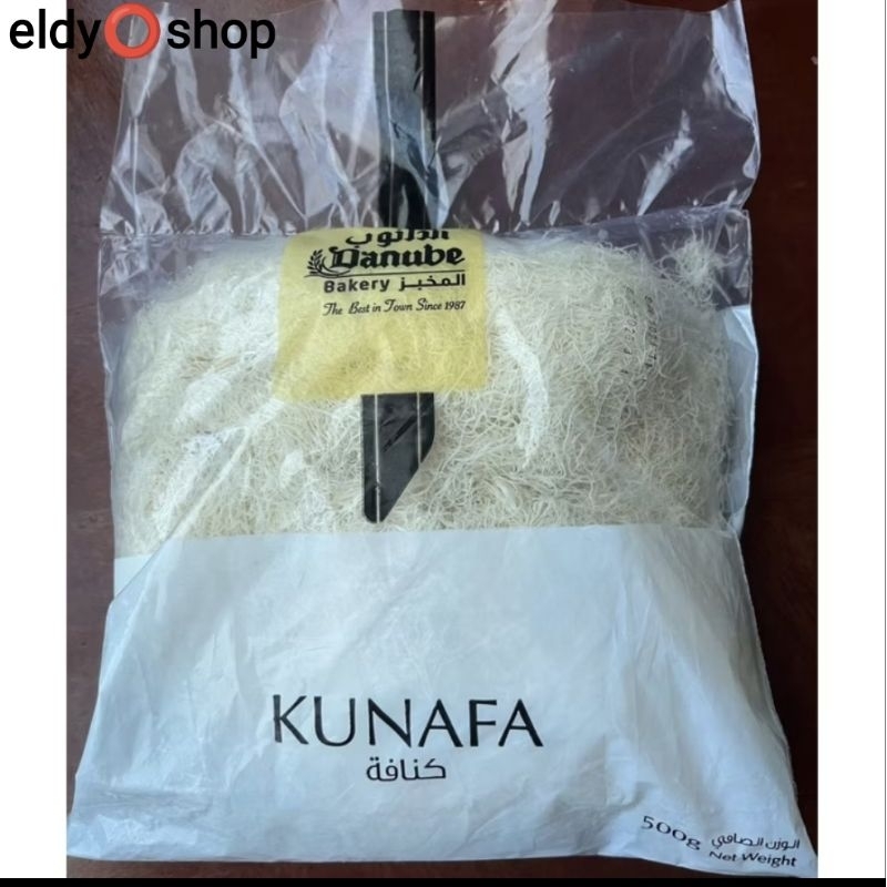 

KUNAFA DANUBE / Kunafe Pastry/ Kataifi/ Rambut Kunafa asli Arab Saudi 500gr