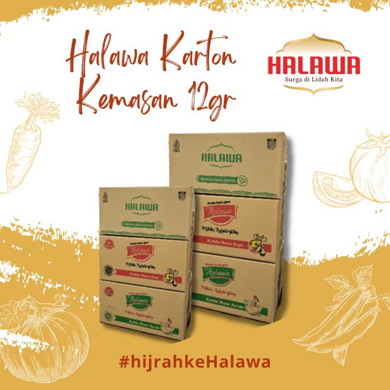

Halawa 1 Karton / Box Kemasan 12 gram