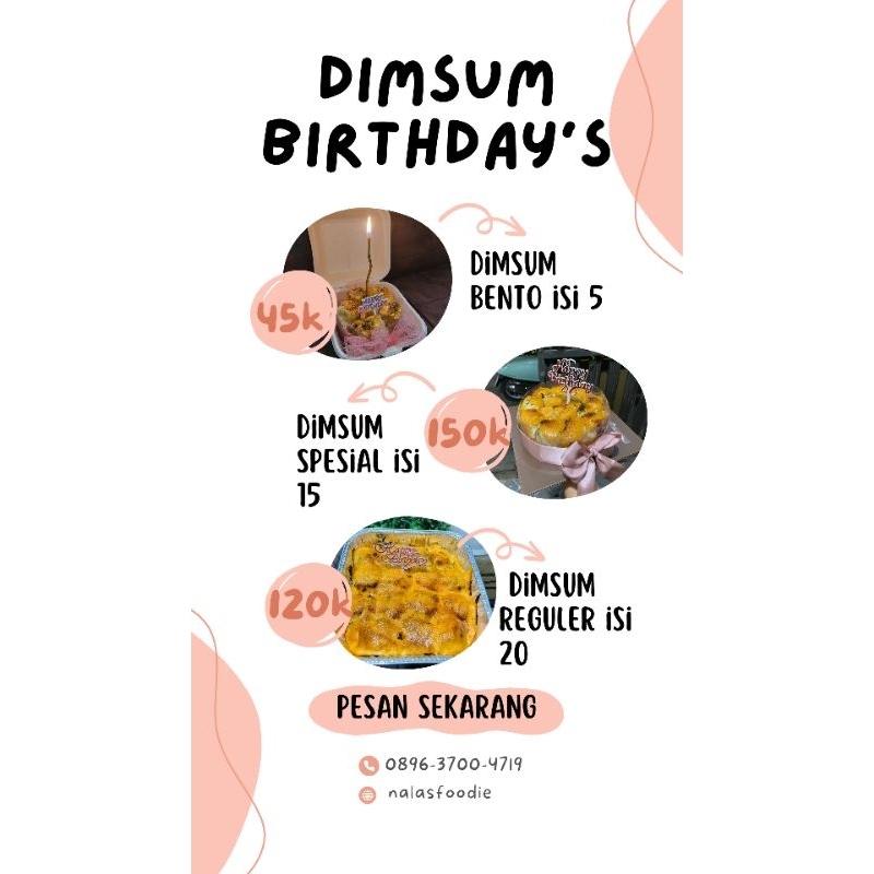 

DIMSUM BIRTHDAY