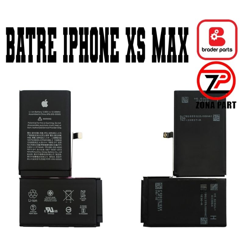 BATRE IPHONE XS MAX BRADER PARTS