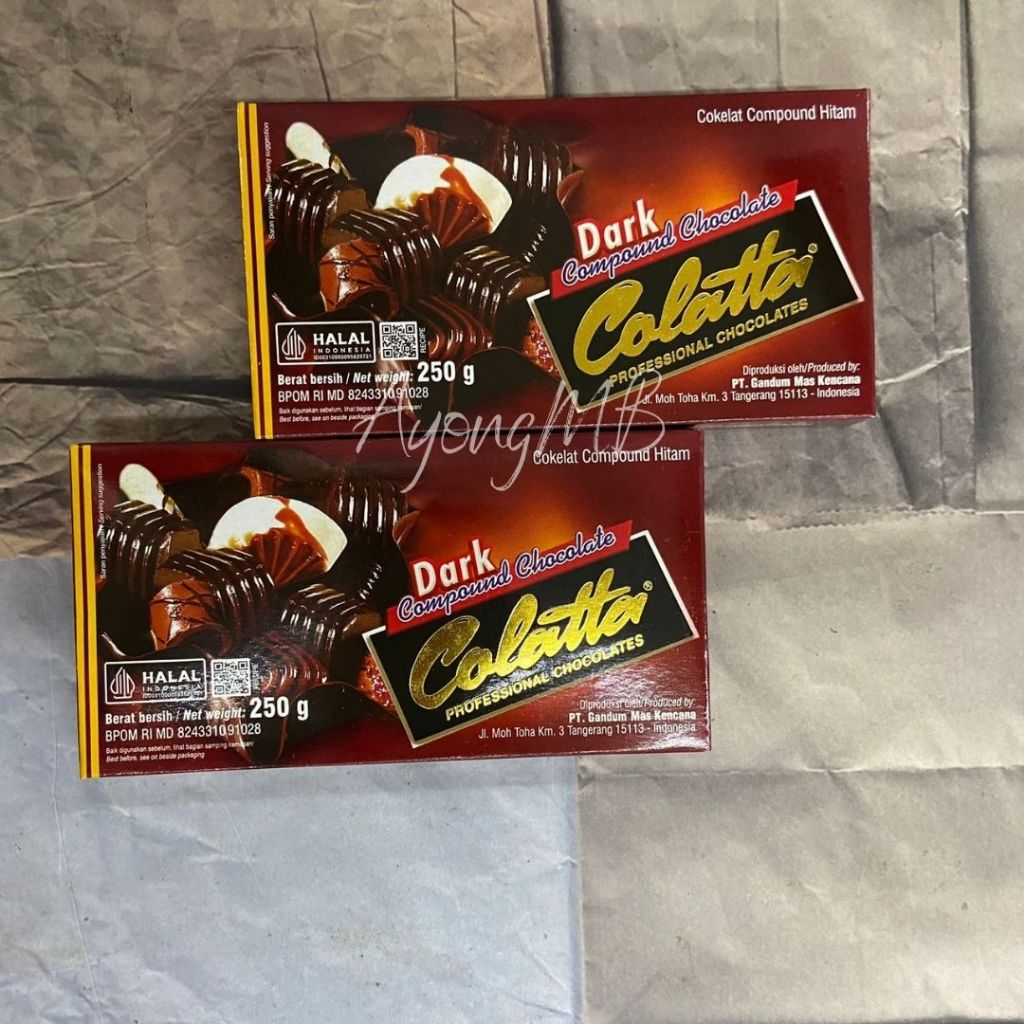 

COLATTA DARK COMPOUND 250GR DCC COLATTA