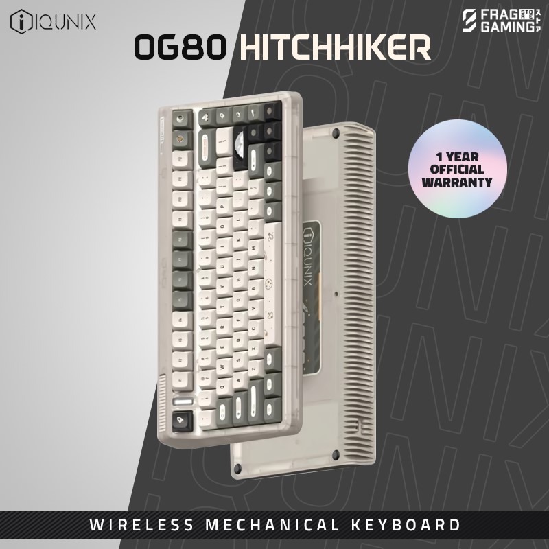 IQUNIX OG80 Hitchhiker Wireless Mechanical Keyboard